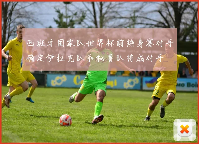 西班牙国家队世界杯前热身赛对手确定伊拉克队和秘鲁队将成对手